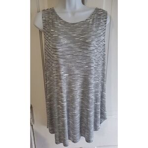 Kenar Striped Sleeveless Top